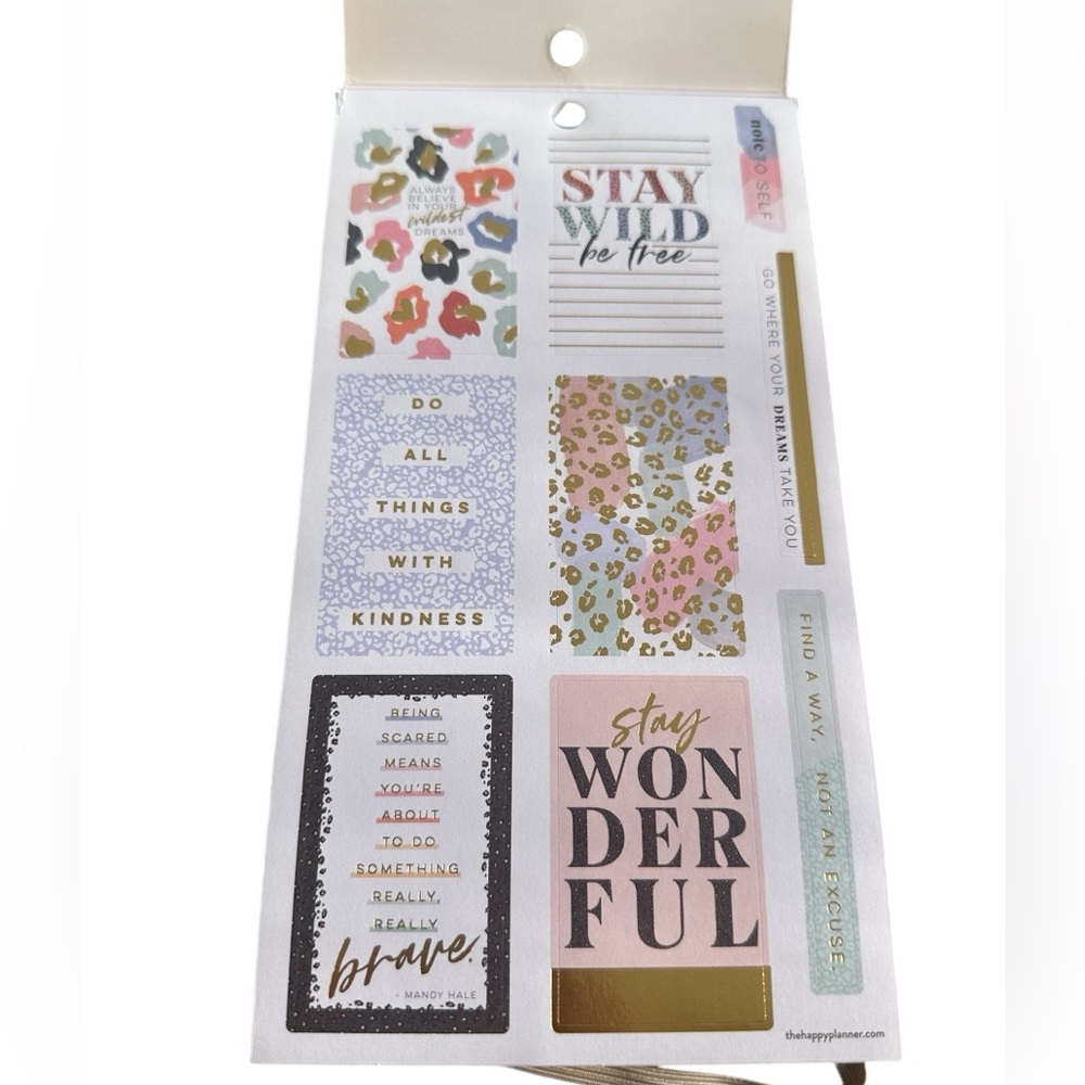 The Happy Planner Colorful Leopard Sticker Book - Picture 3 of 16